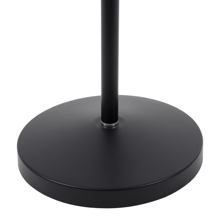 GLOBOSTAR® AUDREY  Vintage Επιδαπέδιο Φωτιστικό με Ντουί 1 x E27 AC 220-240V IP20 - Μαύρο - Μ15 x Π15 x Υ190cm