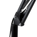 GLOBOSTAR® AUDREY  Vintage Επιδαπέδιο Φωτιστικό με Ντουί 1 x E27 AC 220-240V IP20 - Μαύρο - Μ15 x Π15 x Υ190cm