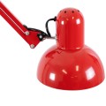 GLOBOSTAR® AUDREY  Vintage Επιδαπέδιο Φωτιστικό με Ντουί 1 x E27 AC 220-240V IP20 - Κόκκινο - Μ15 x Π15 x Υ190cm