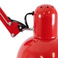 GLOBOSTAR® AUDREY  Vintage Επιδαπέδιο Φωτιστικό με Ντουί 1 x E27 AC 220-240V IP20 - Κόκκινο - Μ15 x Π15 x Υ190cm