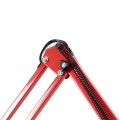 GLOBOSTAR® AUDREY  Vintage Επιδαπέδιο Φωτιστικό με Ντουί 1 x E27 AC 220-240V IP20 - Κόκκινο - Μ15 x Π15 x Υ190cm