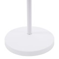 GLOBOSTAR® AUDREY  Vintage Επιδαπέδιο Φωτιστικό με Ντουί 1 x E27 AC 220-240V IP20 - Λευκό - Μ15 x Π15 x Υ190cm