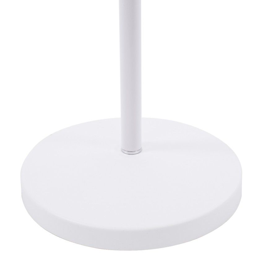 GLOBOSTAR® AUDREY  Vintage Επιδαπέδιο Φωτιστικό με Ντουί 1 x E27 AC 220-240V IP20 - Λευκό - Μ15 x Π15 x Υ190cm