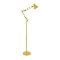 GLOBOSTAR® AUDREY  Μοντέρνο Επιδαπέδιο Φωτιστικό με Ντουί 1 x E27 AC 220-240V IP20 - Κίτρινο - Μ15 x Π15 x Υ190cm