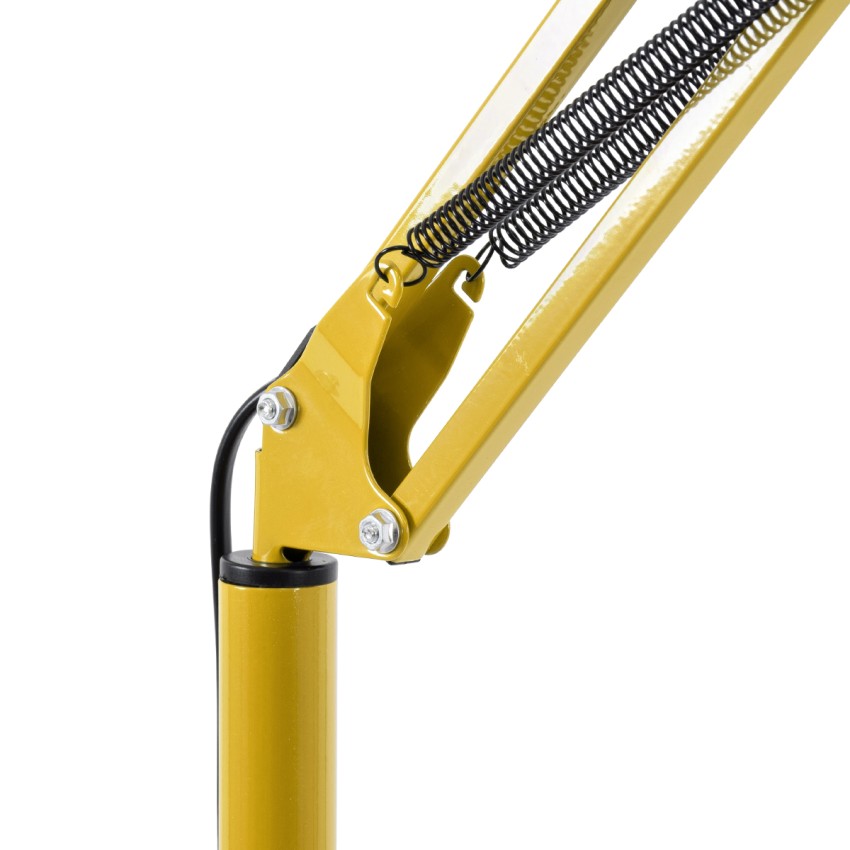 GLOBOSTAR® AUDREY  Μοντέρνο Επιδαπέδιο Φωτιστικό με Ντουί 1 x E27 AC 220-240V IP20 - Κίτρινο - Μ15 x Π15 x Υ190cm
