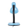 GLOBOSTAR® STUDENT  Μοντέρνο Επιτραπέζιο Φωτιστικό Πορτατίφ με Ντουί 1 x E27 AC 220-240V IP20 - Γαλάζιο - Μ12 x Π12 x Υ32cm