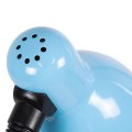 GLOBOSTAR® STUDENT  Μοντέρνο Επιτραπέζιο Φωτιστικό Πορτατίφ με Ντουί 1 x E27 AC 220-240V IP20 - Γαλάζιο - Μ12 x Π12 x Υ32cm