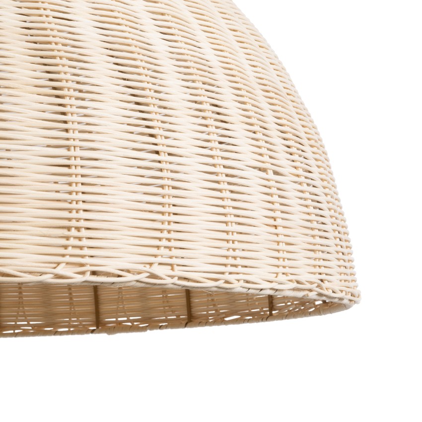GLOBOSTAR® MONTANA  Boho Κρεμαστό Φωτιστικό Οροφής με Ντουί 1 x E27 AC 220-240V IP20 - Μπεζ - Μ80 x Π80 x Υ40cm