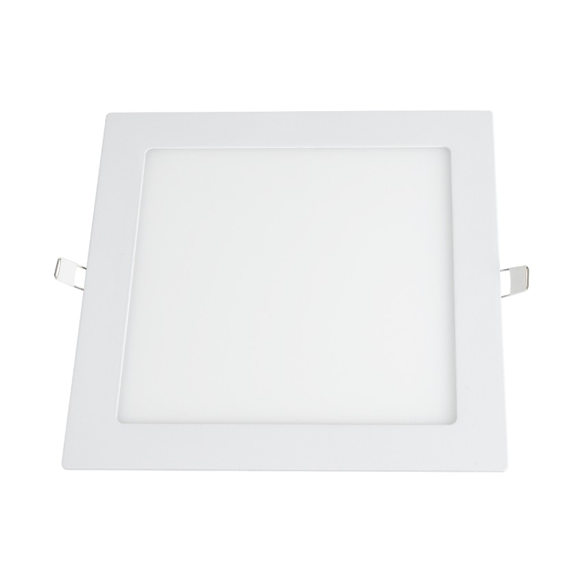 GLOBOSTAR® PANELO  Χωνευτό Panel Οροφής LED 20W 2180lm 120° AC 220-240V IP20 Ψυχρό Λευκό 6000K - Lumileds SMD Chip & TÜV SÜD Driver - Λευκό Γαλακτερό - Μ22.5 x Π22.5 x Υ1.9cm / Q20 x 20cm