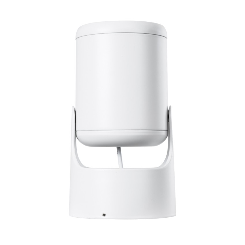 DETRONIC  Επιφανειακό Κινούμενο Spot Downlight LED 10W 1350lm 24° AC 220-240V IP20 Φ9cm x Υ16cm - Στρόγγυλο - Λευκό - Ψυχρό Λευκό 6000K - Bridgelux COB - TÜV Certified Driver
