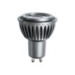 GLOBOSTAR® NANOBEAM  Σποτ GU10 MR16 LED 3W 390lm 3° AC 220-240V IP20 Θερμό Λευκό 2700K Dimmable - CREE XPE - Γκρι Ανθρακί - Φ5 x Υ6cm