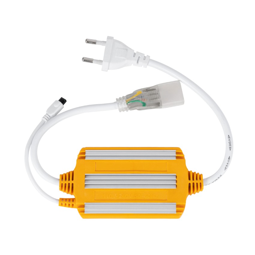 RGB Controller με Ασύρματο Χειριστήριο IR - Μεταλλάκτης Τροφοδοσίας AC/DC 230V IP68 Wide Ταινίας Διπλής Σειράς LED RGB 4 Pin Max 1500W - Έως 100 Μέτρα