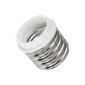 Πλαστικός Αντάπτορας Μετατροπέας από 1xE40 Ντουί σε 1xE27 Ντουί Λευκό Φ4.2 x Υ5cm Πλαστικός Αντάπτορας Μετατροπέας από 1xE40 Ντουί σε 1xE27 Ντουί Λευκό Φ4.2 x Υ5cm