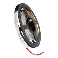 GLOBOSTAR® AVILA  Ταινία LED 4.8W/m 280lm/m 120° DC 12V IP20 60 x SMD3528 Chip/m Φυσικό Λευκό 4500K Dimmable - Μ500 x Π0.8 x Υ0.2cm - Ρολό 5 Μέτρων