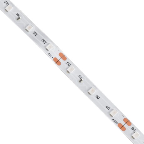 GLOBOSTAR® AVILA  Ταινία LED 4.8W/m 200lm/m 120° DC 12V IP20 60 x SMD3528 Chip/m Κόκκινο Dimmable - Μ500 x Π0.8 x Υ0.2cm - Ρολό 5 Μέτρων