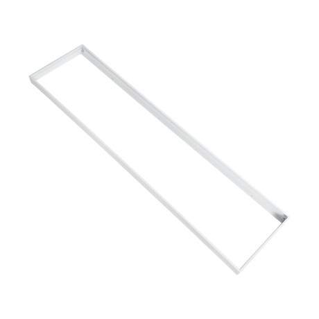 GLOBOSTAR® PANELBASE  Επιτοίχιο Πλαίσιο Στήριξης Ειδικό για Πάνελ 120x30cm - Μ120 x Π30 x Υ4.4cm