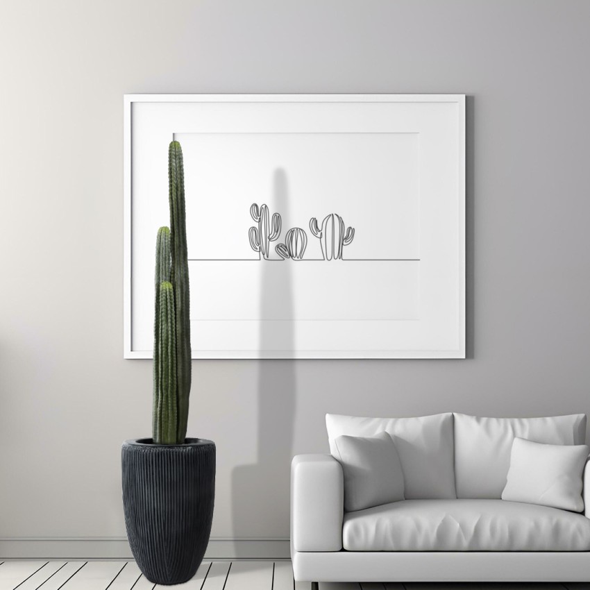 Τεχνητός Κήπος CARNEGIEA CACTUS  Τεχνητό Διακοσμητικό Φυτό Κάκτος Σαγκουάρο Υ150cm