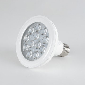 Λάμπα LED E27 PAR30 Σποτ 12W 1164lm 36° AC 220-240V IP20 Φ9.5 x Υ9.5cm Φυσικό Λευκό 4500K Dimmable