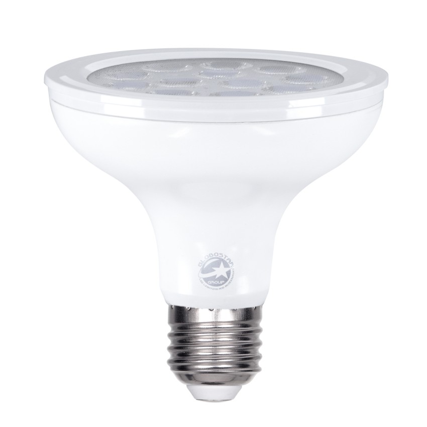 Λάμπα LED E27 PAR30 Σποτ 12W 1128lm 36° AC 220-240V IP20 Φ9.5 x Υ9.5cm Θερμό Λευκό 2700K Dimmable