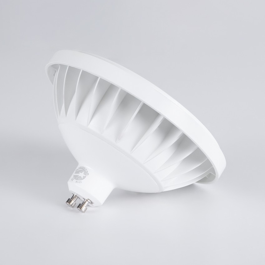 Σποτ LED GU10 AR111 15W 1455lm 12° AC 220-240V IP20 Φ11 x Υ6.6cm Φυσικό Λευκό 4500K Dimmable