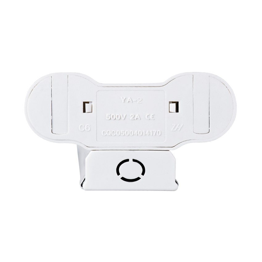 TUBATO  Μεταλλικό Σκαφάκι για 2 x Λάμπες 90CM T8 G13 LED AC 220-240V IP20 Μ90 x Π7.2 x Υ4cm