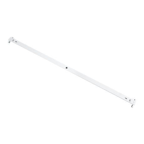 TUBATO  Μεταλλικό Σκαφάκι για 2 x Λάμπες 120CM T8 G13 LED AC 220-240V IP20 Μ120 x Π7.2 x Υ4cm