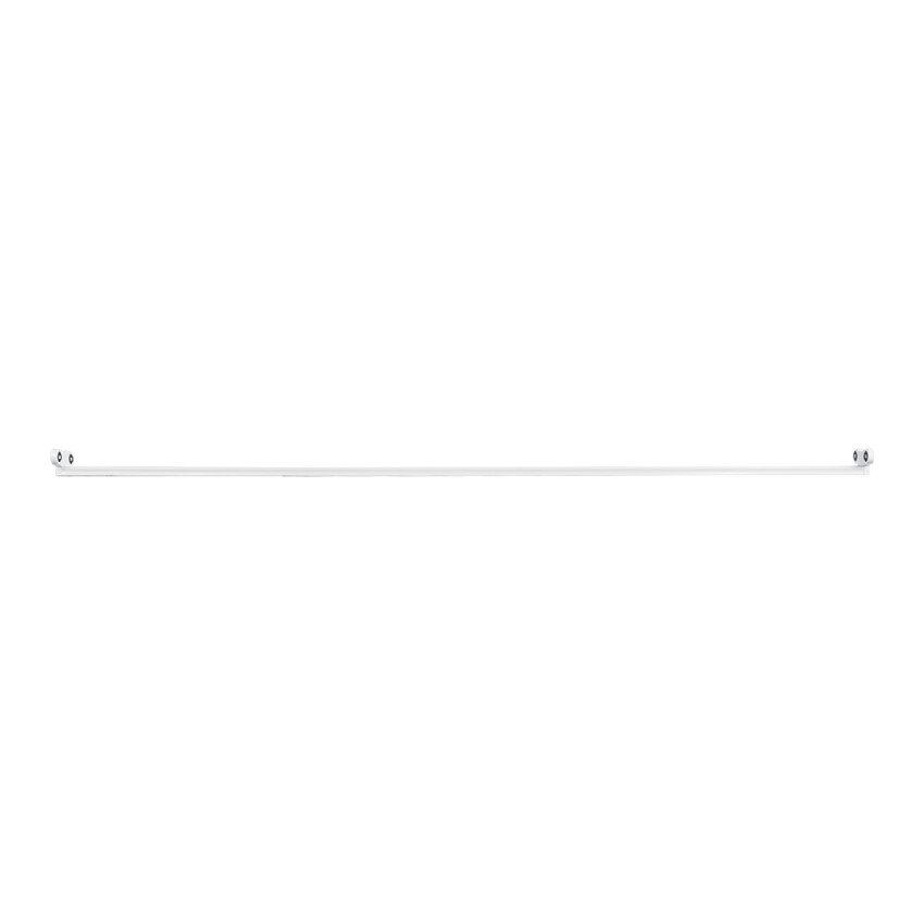 TUBATO  Μεταλλικό Σκαφάκι για 2 x Λάμπες 120CM T8 G13 LED AC 220-240V IP20 Μ120 x Π7.2 x Υ4cm