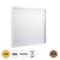 LED Panel Transparent 60x60cm 44W 3960lm 120° CRI≥80Ra AC 220-240V IP20 Μ60 x Π60 x Υ2.5cm - Θερμό Λευκό 2700K