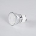 Σποτ LED GU10 MR11 4W 400lm 120° AC 220-240V με Λευκό Γαλακτερό Γυαλί Ψυχρό Λευκό 6000K