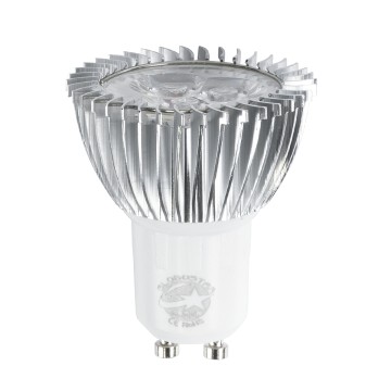 GLOBOSTAR® TRIBOO  Σποτ GU10 MR16 LED 3W 250lm 45° AC 220-240V IP20 Μπλε Dimmable - Μ5 x Π5 x Υ5.5cm