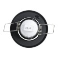 DELTA Χωνευτό Κινούμενο Στρόγγυλο Σποτ Οροφής για Λάμπα MR11 με Βάση GU5.3 ή GU10 - IP20 - Μεταλλικό - Φ70 x Υ21mm - Μαύρο DELTA Χωνευτό Κινούμενο Στρόγγυλο Σποτ Οροφής για Λάμπα MR11 με Βάση GU5.3 ή GU10 - IP20 - Μεταλλικό - Φ70 x Υ21mm - Μαύρο