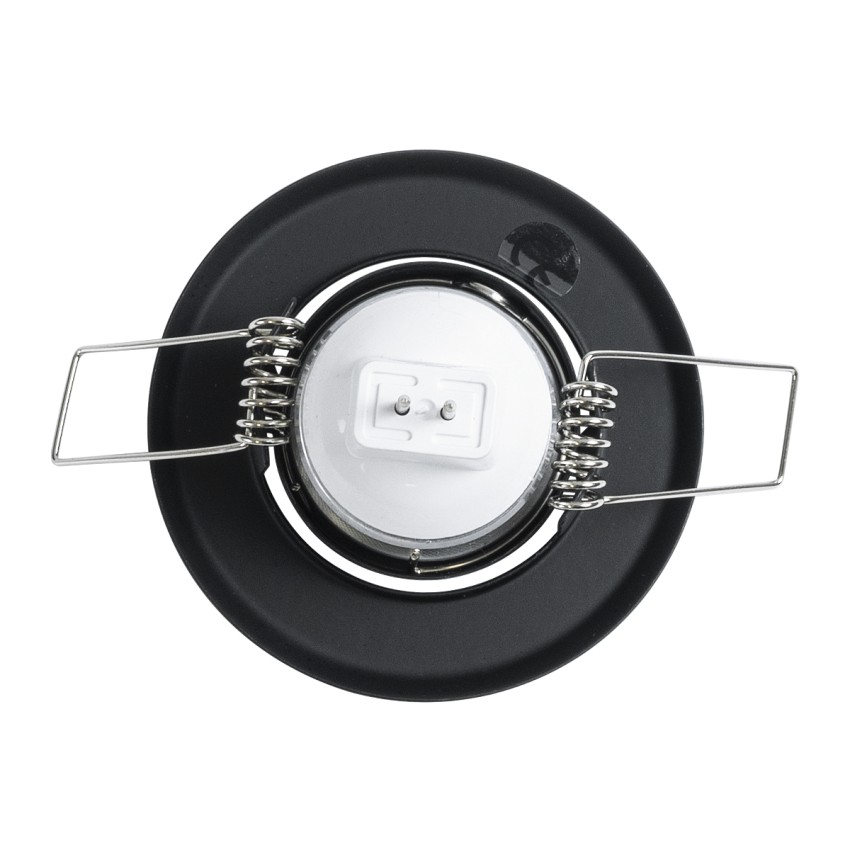 DELTA Χωνευτό Κινούμενο Στρόγγυλο Σποτ Οροφής για Λάμπα MR11 με Βάση GU5.3 ή GU10 - IP20 - Μεταλλικό - Φ70 x Υ21mm - Μαύρο DELTA Χωνευτό Κινούμενο Στρόγγυλο Σποτ Οροφής για Λάμπα MR11 με Βάση GU5.3 ή GU10 - IP20 - Μεταλλικό - Φ70 x Υ21mm - Μαύρο