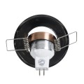 DELTA  Χωνευτό Κινούμενο Στρόγγυλο Σποτ Οροφής για Λάμπα MR11 με Βάση GU5.3 ή GU10 - IP20 - Μεταλλικό - Φ70 x Υ21mm - Χάλκινο
