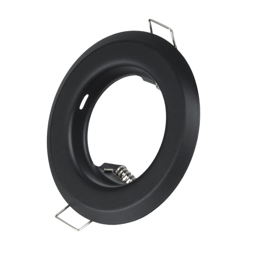 DELTA Χωνευτό Στρόγγυλο Σποτ Οροφής για Λάμπα MR16 με Βάση GU5.3 ή GU10 - IP20 - Μεταλλικό - Φ83 x Υ31mm - Μαύρο DELTA Χωνευτό Στρόγγυλο Σποτ Οροφής για Λάμπα MR16 με Βάση GU5.3 ή GU10 - IP20 - Μεταλλικό - Φ83 x Υ31mm - Μαύρο