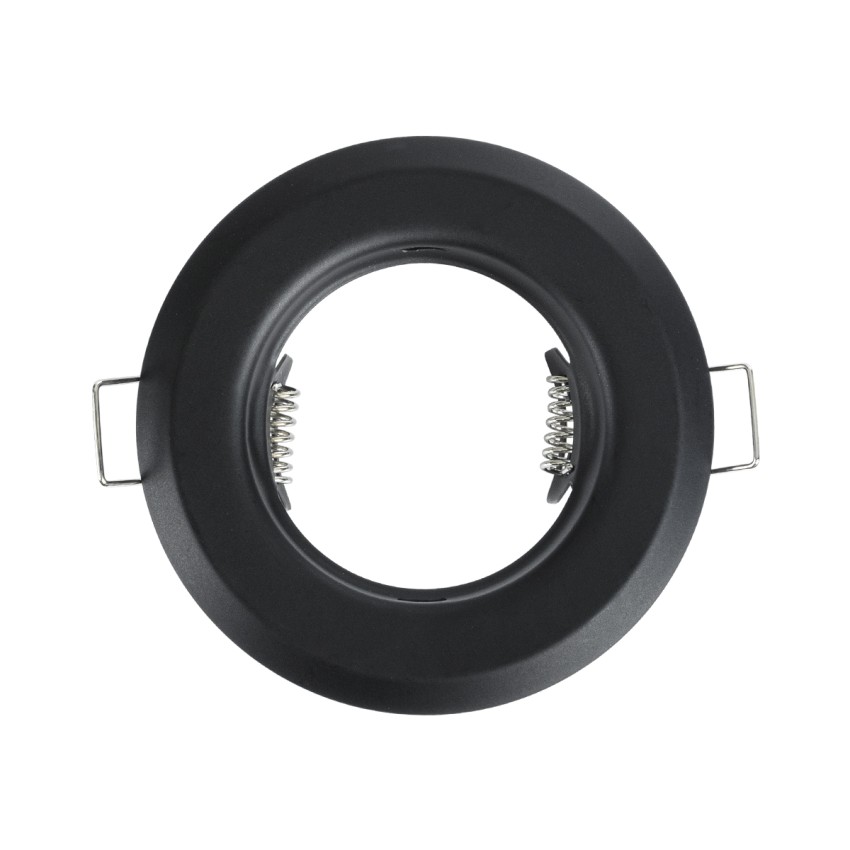 DELTA Χωνευτό Στρόγγυλο Σποτ Οροφής για Λάμπα MR16 με Βάση GU5.3 ή GU10 - IP20 - Μεταλλικό - Φ83 x Υ31mm - Μαύρο DELTA Χωνευτό Στρόγγυλο Σποτ Οροφής για Λάμπα MR16 με Βάση GU5.3 ή GU10 - IP20 - Μεταλλικό - Φ83 x Υ31mm - Μαύρο