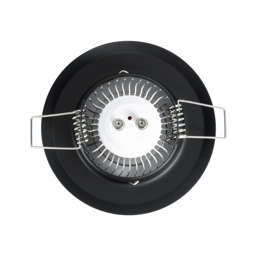 DELTA Χωνευτό Στρόγγυλο Σποτ Οροφής για Λάμπα MR16 με Βάση GU5.3 ή GU10 - IP20 - Μεταλλικό - Φ83 x Υ31mm - Μαύρο DELTA Χωνευτό Στρόγγυλο Σποτ Οροφής για Λάμπα MR16 με Βάση GU5.3 ή GU10 - IP20 - Μεταλλικό - Φ83 x Υ31mm - Μαύρο