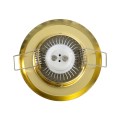 DELTA Χωνευτό Στρόγγυλο Σποτ Οροφής για Λάμπα MR16 με Βάση GU5.3 ή GU10 - IP20 - Μεταλλικό - Φ83 x Υ31mm - Χρυσό Πλατίνα DELTA Χωνευτό Στρόγγυλο Σποτ Οροφής για Λάμπα MR16 με Βάση GU5.3 ή GU10 - IP20 - Μεταλλικό - Φ83 x Υ31mm - Χρυσό Πλατίνα