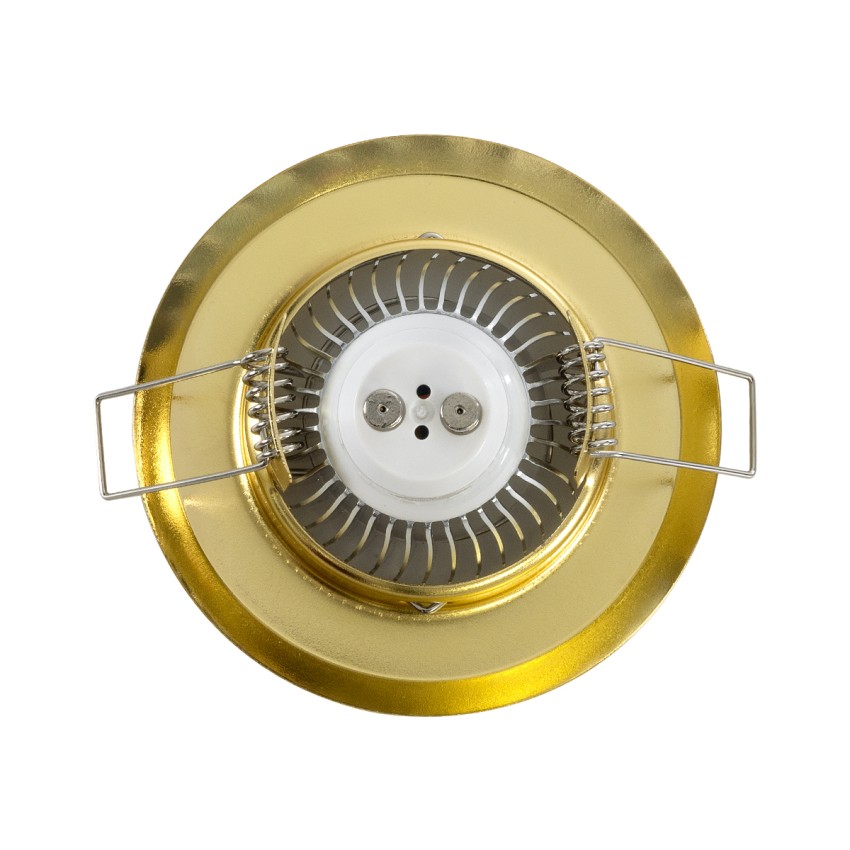 DELTA Χωνευτό Στρόγγυλο Σποτ Οροφής για Λάμπα MR16 με Βάση GU5.3 ή GU10 - IP20 - Μεταλλικό - Φ83 x Υ31mm - Χρυσό Πλατίνα DELTA Χωνευτό Στρόγγυλο Σποτ Οροφής για Λάμπα MR16 με Βάση GU5.3 ή GU10 - IP20 - Μεταλλικό - Φ83 x Υ31mm - Χρυσό Πλατίνα