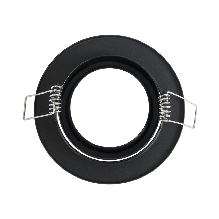 DELTA Χωνευτό Κινούμενο Στρόγγυλο Σποτ Οροφής για Λάμπα MR16 με Βάση GU5.3 ή GU10 - IP20 - Μεταλλικό - Φ92 x Υ28mm- Μαύρο DELTA Χωνευτό Κινούμενο Στρόγγυλο Σποτ Οροφής για Λάμπα MR16 με Βάση GU5.3 ή GU10 - IP20 - Μεταλλικό - Φ92 x Υ28mm- Μαύρο