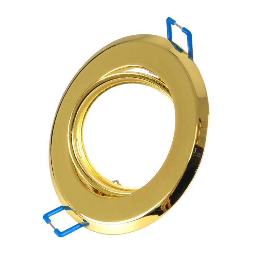 DELTA Χωνευτό Κινούμενο Στρόγγυλο Σποτ Οροφής για Λάμπα MR16 με Βάση GU5.3 ή GU10 - IP20 - Μεταλλικό - Φ92 x Υ28mm - Χρυσό Πλατίνα DELTA Χωνευτό Κινούμενο Στρόγγυλο Σποτ Οροφής για Λάμπα MR16 με Βάση GU5.3 ή GU10 - IP20 - Μεταλλικό - Φ92 x Υ28mm - Χρυσό Πλατίνα