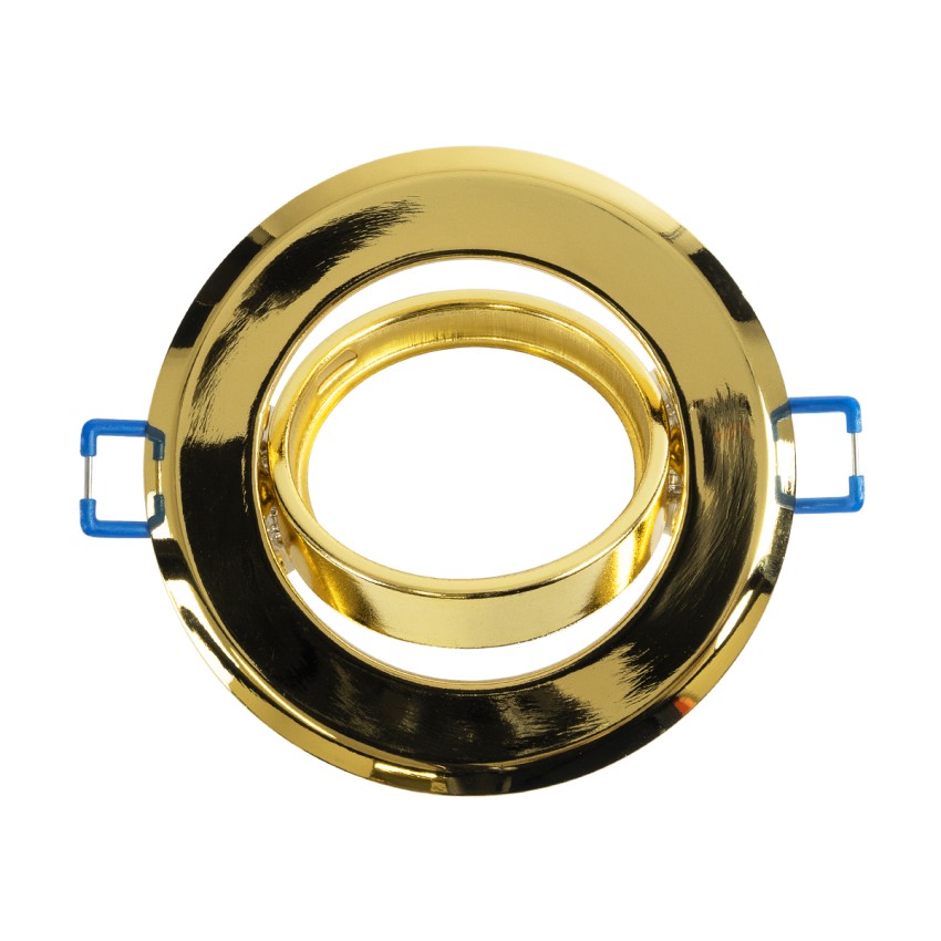 DELTA Χωνευτό Κινούμενο Στρόγγυλο Σποτ Οροφής για Λάμπα MR16 με Βάση GU5.3 ή GU10 - IP20 - Μεταλλικό - Φ92 x Υ28mm - Χρυσό Πλατίνα DELTA Χωνευτό Κινούμενο Στρόγγυλο Σποτ Οροφής για Λάμπα MR16 με Βάση GU5.3 ή GU10 - IP20 - Μεταλλικό - Φ92 x Υ28mm - Χρυσό Πλατίνα