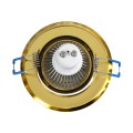 DELTA Χωνευτό Κινούμενο Στρόγγυλο Σποτ Οροφής για Λάμπα MR16 με Βάση GU5.3 ή GU10 - IP20 - Μεταλλικό - Φ92 x Υ28mm - Χρυσό Πλατίνα DELTA Χωνευτό Κινούμενο Στρόγγυλο Σποτ Οροφής για Λάμπα MR16 με Βάση GU5.3 ή GU10 - IP20 - Μεταλλικό - Φ92 x Υ28mm - Χρυσό Πλατίνα