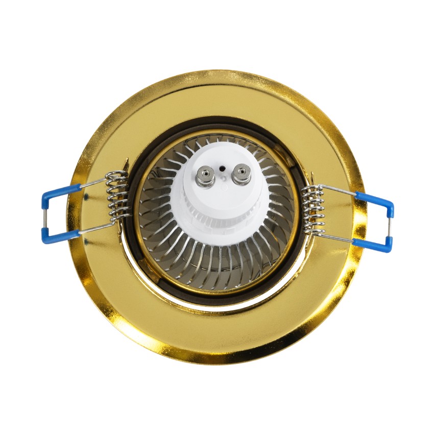 DELTA Χωνευτό Κινούμενο Στρόγγυλο Σποτ Οροφής για Λάμπα MR16 με Βάση GU5.3 ή GU10 - IP20 - Μεταλλικό - Φ92 x Υ28mm - Χρυσό Πλατίνα DELTA Χωνευτό Κινούμενο Στρόγγυλο Σποτ Οροφής για Λάμπα MR16 με Βάση GU5.3 ή GU10 - IP20 - Μεταλλικό - Φ92 x Υ28mm - Χρυσό Πλατίνα