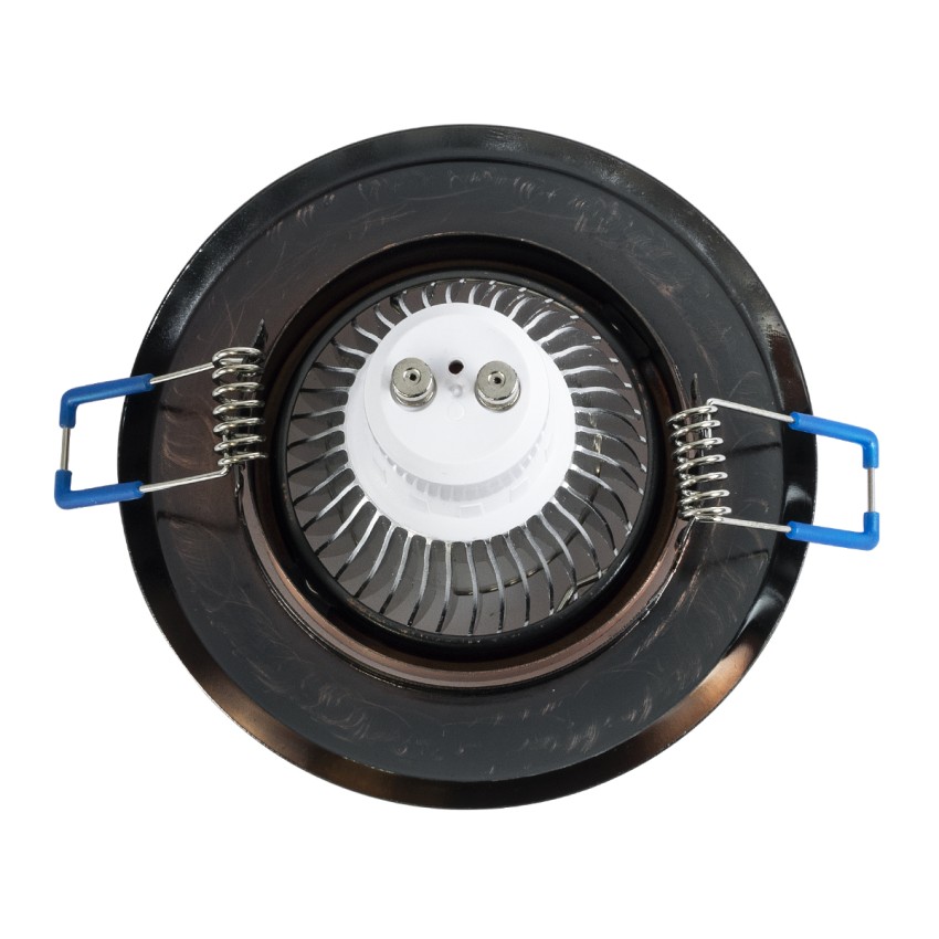 DELTA Χωνευτό Κινούμενο Στρόγγυλο Σποτ Οροφής για Λάμπα MR16 με Βάση GU5.3 ή GU10 - IP20 - Μεταλλικό - Φ92 x Υ28mm - Χάλκινο DELTA Χωνευτό Κινούμενο Στρόγγυλο Σποτ Οροφής για Λάμπα MR16 με Βάση GU5.3 ή GU10 - IP20 - Μεταλλικό - Φ92 x Υ28mm - Χάλκινο