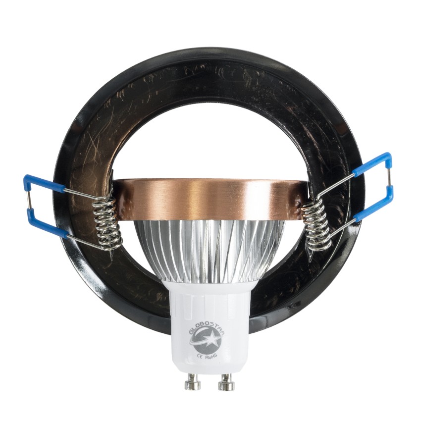 DELTA Χωνευτό Κινούμενο Στρόγγυλο Σποτ Οροφής για Λάμπα MR16 με Βάση GU5.3 ή GU10 - IP20 - Μεταλλικό - Φ92 x Υ28mm - Χάλκινο DELTA Χωνευτό Κινούμενο Στρόγγυλο Σποτ Οροφής για Λάμπα MR16 με Βάση GU5.3 ή GU10 - IP20 - Μεταλλικό - Φ92 x Υ28mm - Χάλκινο