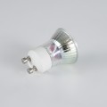 Σποτ LED GU10 MR11 4W 300lm 120° AC 85-265V με Λευκό Γαλακτερό Γυαλί Κόκκινο