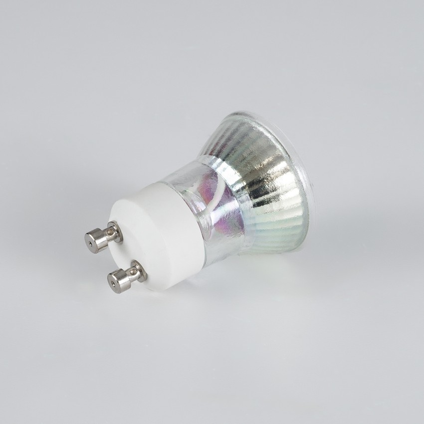 Σποτ LED GU10 MR11 4W 300lm 120° AC 85-265V με Λευκό Γαλακτερό Γυαλί Κόκκινο