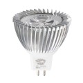GLOBOSTAR® TRIBOO  Σποτ GU5.3 MR16 LED 3W 300lm 30° DC 12V IP20 Ψυχρό Λευκό 6000K - Μ5 x Π5 x Υ5.2cm