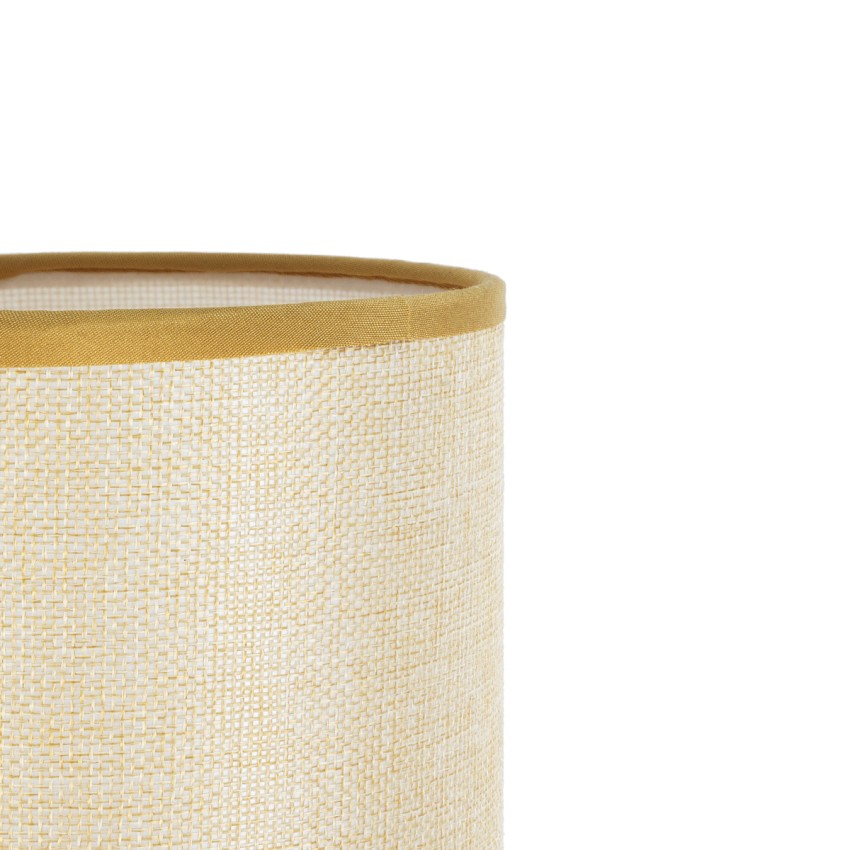 GLOBOSTAR® OASIS  Μοντέρνο Φωτιστικό Τοίχου - Απλίκα με Ντουί 1 x E27 AC 220-240V IP20 - Λευκό & Μπεζ - Μ15 x Π20 x Υ35cm