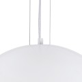 GLOBOSTAR® SERENIA  Μοντέρνο Κρεμαστό Φωτιστικό Οροφής με Ντουί 1 x E27 AC 220-240V IP20 - Λευκό - Μ60 x Π60 x Υ30cm